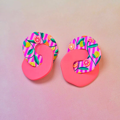 Citrus Paradise 2 Drop Studs