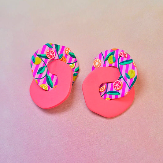 Citrus Paradise 2 Drop Studs