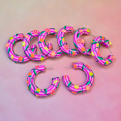 Citrus Paradise Hoops
