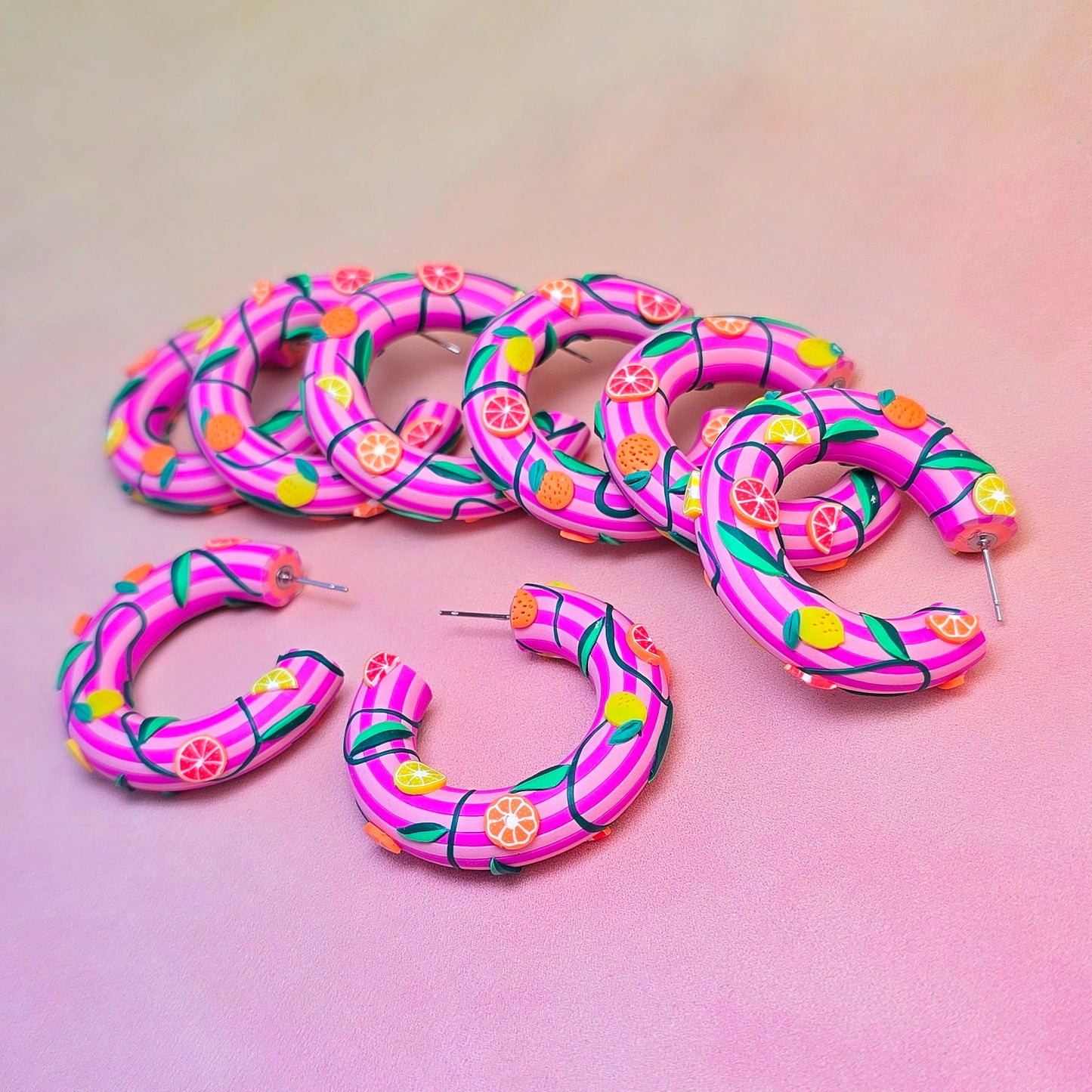 Citrus Paradise Hoops