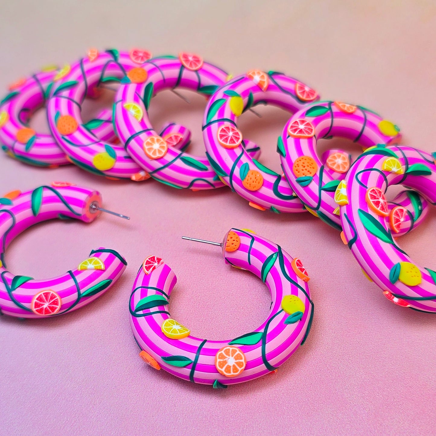 Citrus Paradise Hoops
