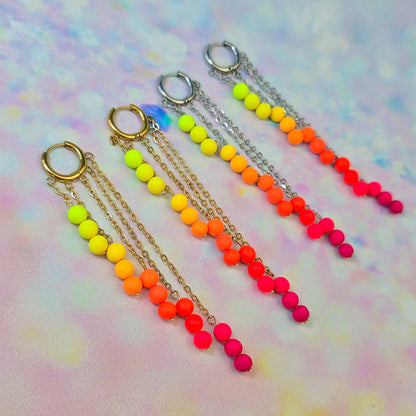 Malibu Glow 5 Drop Dangles