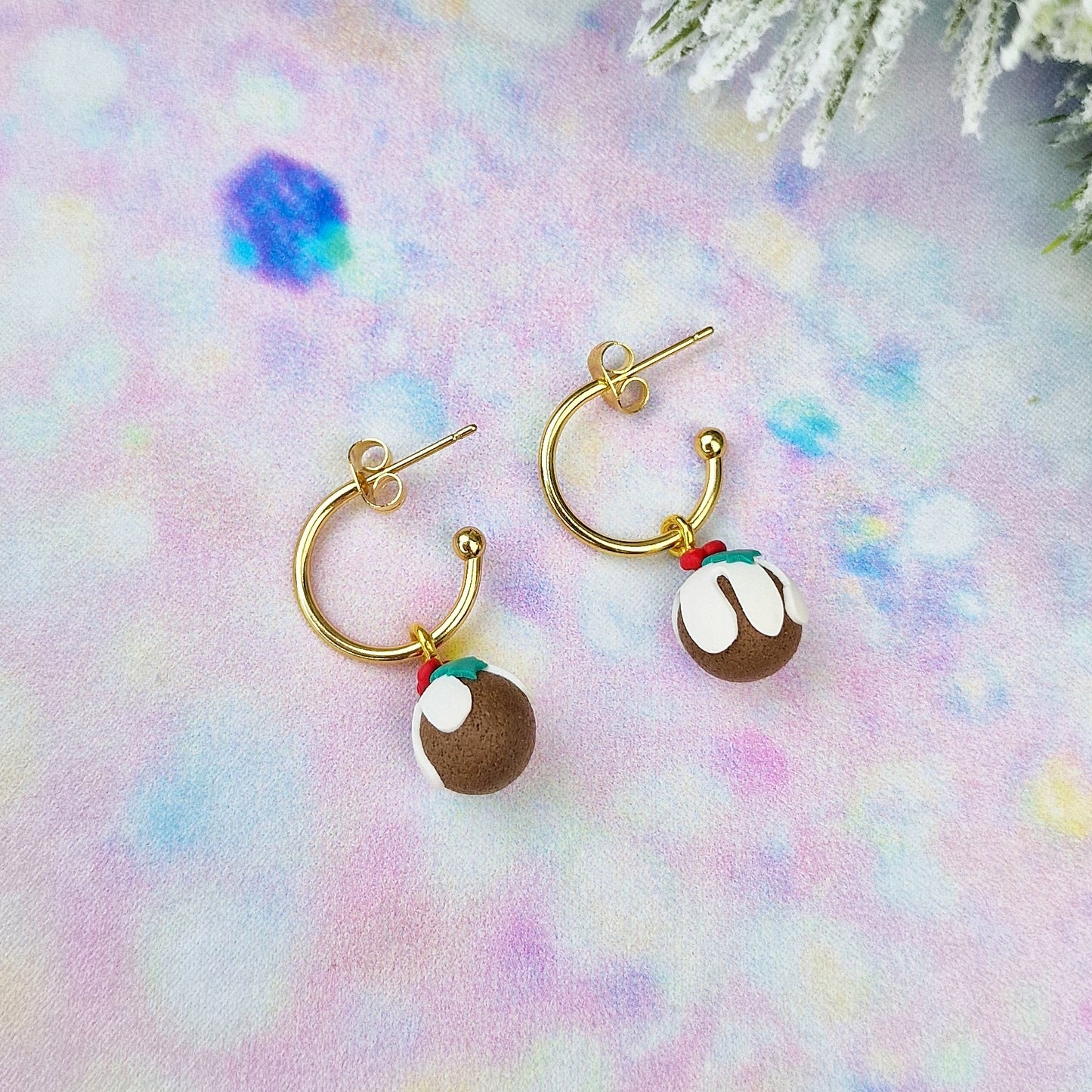 Christmas- Christmas Pud Dangles