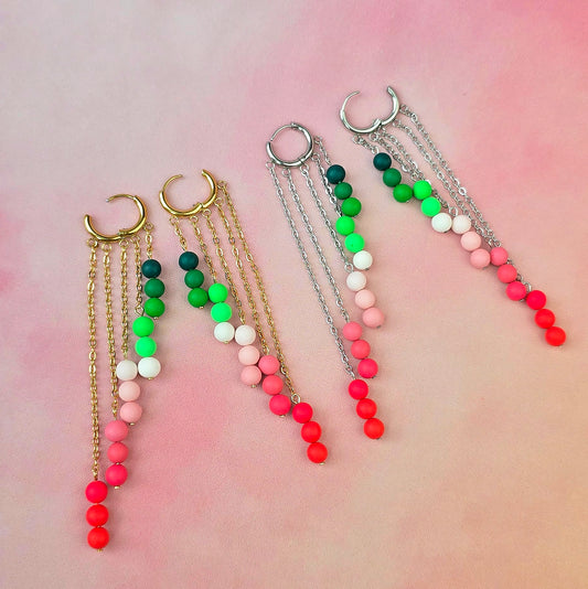 Watermelon Sugar 5 Drop Dangles