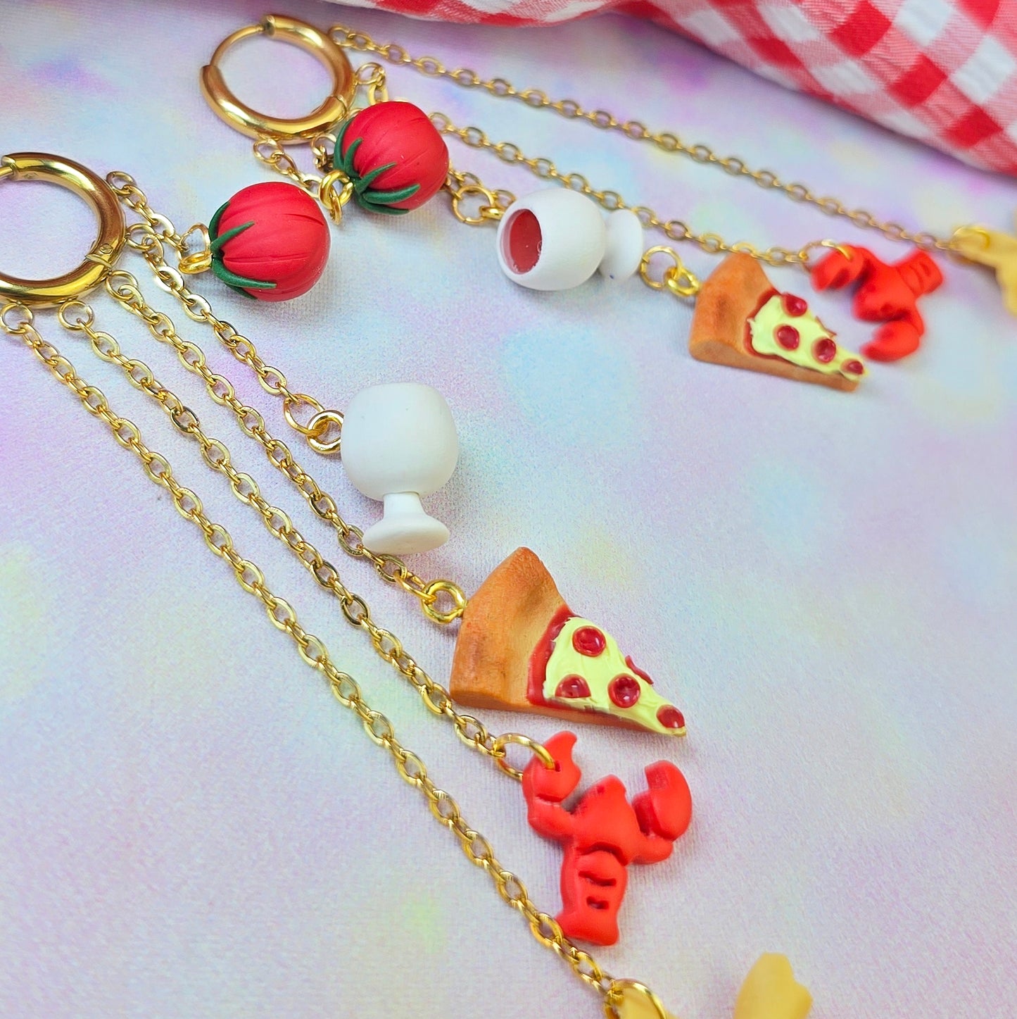 Italian 5 Drop Dangles