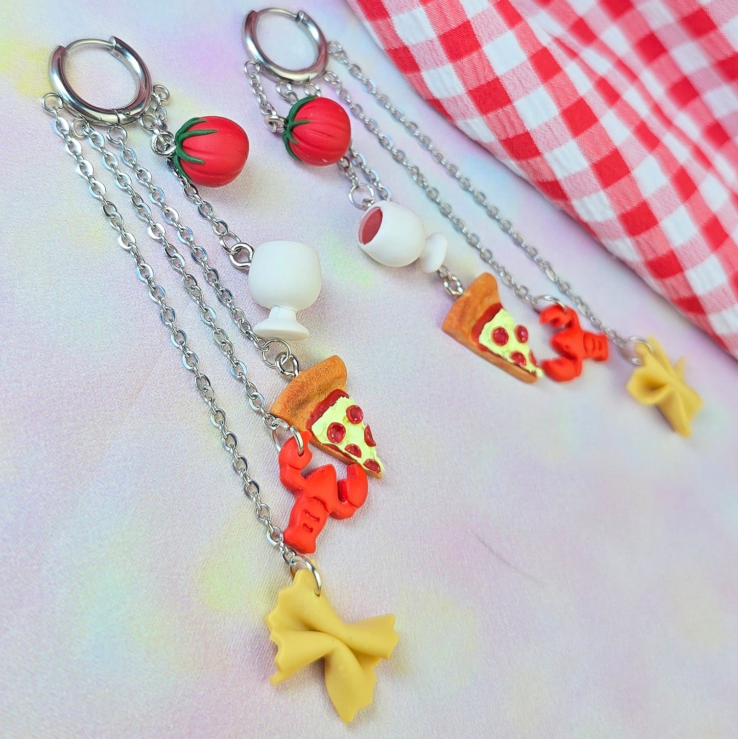 Italian 5 Drop Dangles