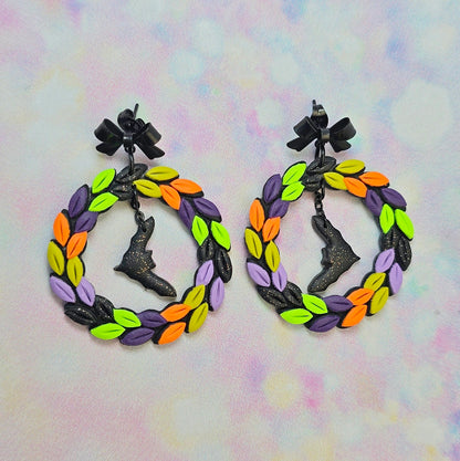 PRE ORDER Witch Wreath Earrings