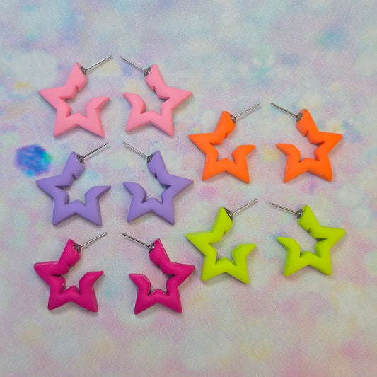 Mini Star Hoops