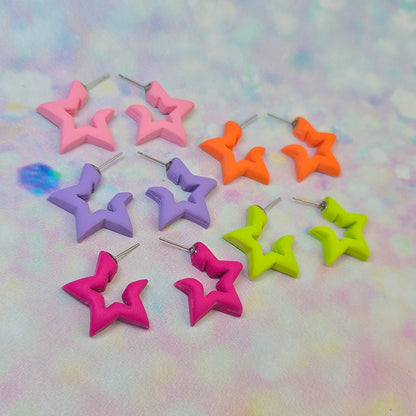 Mini Star Hoops