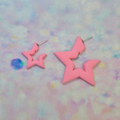 Mini Star Hoops