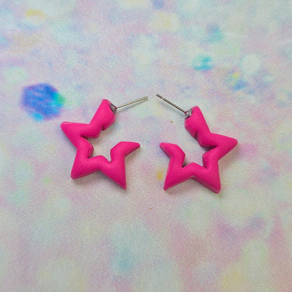 Mini Star Hoops