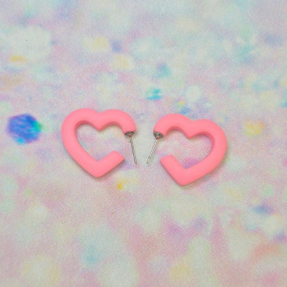 Mini Heart Hoops