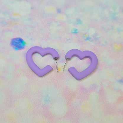 Mini Heart Hoops