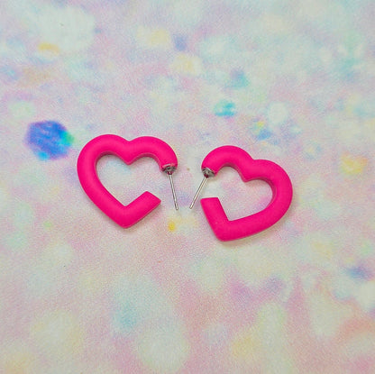 Mini Heart Hoops