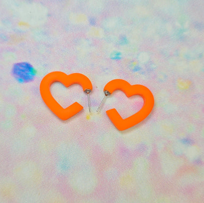 Mini Heart Hoops