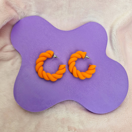 Discontinued Flump Hoops in Tangerine Dream