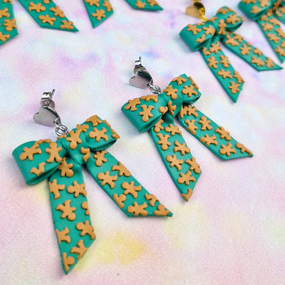 Christmas- Gingerbread Mini Bows