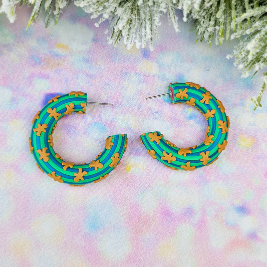 Christmas- Gingerbread Hoops